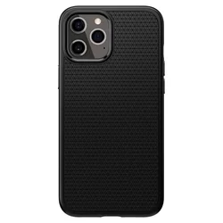 iPhone 12 Pro Telefontok - SPIGEN LIQUID AIR Fekete tok-1