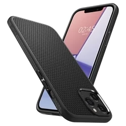 iPhone 12 Pro Telefontok - SPIGEN LIQUID AIR Fekete tok-8