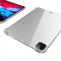 Tablettok iPad Pro 11 (2018) / iPad Pro 11 (2020) - átlátszó, sarokerősített szilikon tablet tok-1