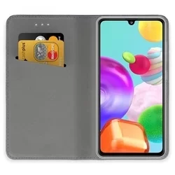 Xiaomi Mi 10T / Mi 10T Pro Telefontok - arany mágneses szilikon keretes könyvtok-3