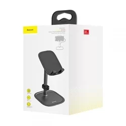 BASEUS - univerzális asztali telefon- és tablettartó állvány, ezüst-6