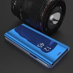 Samsung Galaxy S20 FE Telefontok - Kék Clear View Tok-1