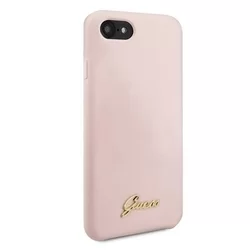 iPhone 7 / 8 Telefontok - Guess Silicone Vintage Gold Logo-2