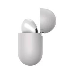 AirPods Pro: Baseus - ultravékony szürke szilikongél AirPods PRO tartó-1