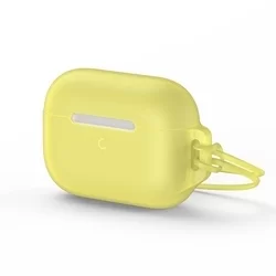 Ultravékony sárga színű szilikongél AirPods PRO tartó - AirPods Pro: Baseus Let's go-1