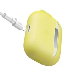 Ultravékony sárga színű szilikongél AirPods PRO tartó - AirPods Pro: Baseus Let's go-3