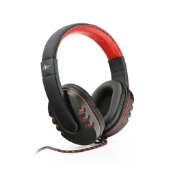 ART Nemezis - fekete/piros fejhallgató mikrofonnal (vezetékes: 2xJack) - Headset-1