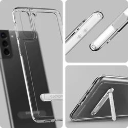 Samsung Galaxy S21+ (S21 Plus) Telefontok - SPIGEN ULTRA HYBRID ”S” szilikon kitámasztható tok-8