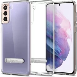Samsung Galaxy S21+ (S21 Plus) Telefontok - SPIGEN ULTRA HYBRID ”S” szilikon kitámasztható tok-1