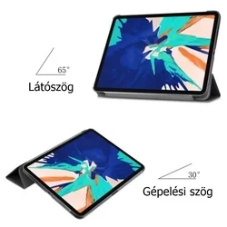 iPad Pro 11 (2020) Tablettok - fekete smart case tablet tok-3