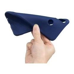 Samsung Galaxy A20e Telefontok - sötétkék szilikon tok-2