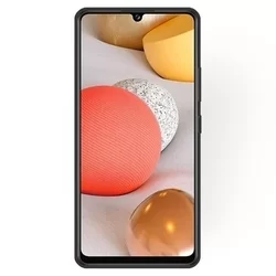Samsung Galaxy A42 5G Telefontok - fekete szilikon hátlap tok-1