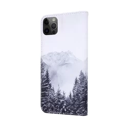 iPhone 12 Pro Max Telefontok - Smart Trendy Forset3 mágneses szilikon keretes könyvtok-2
