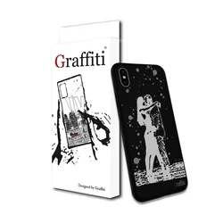 iPhone X Telefontok - Graffiti No.186 mintás szilikon tok-4