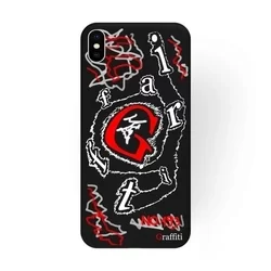 iPhone X Telefontok - Graffiti No.193 mintás szilikon tok-1
