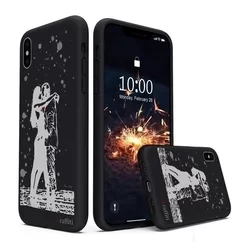 iPhone Xs Telefontok - Graffiti No.186 mintás szilikon tok-2