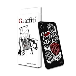 iPhone Xs Telefontok - Graffiti No.192 mintás szilikon tok-3