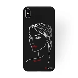 iPhone Xs Telefontok - Graffiti No.207 mintás szilikon tok-1