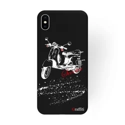 iPhone XS Max Telefontok - Graffiti No.184 mintás szilikon tok-1