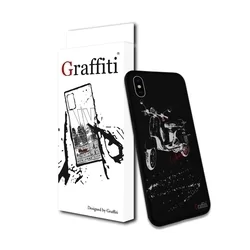 iPhone XS Max Telefontok - Graffiti No.184 mintás szilikon tok-6