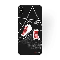 iPhone XS Max Telefontok - Graffiti No.187 mintás szilikon tok-1