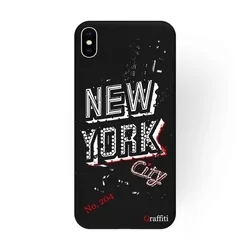 iPhone XS Max Telefontok - Graffiti No.204 mintás szilikon tok-1