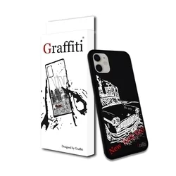 iPhone 11 Telefontok - Graffiti No.205 mintás szilikon tok-3
