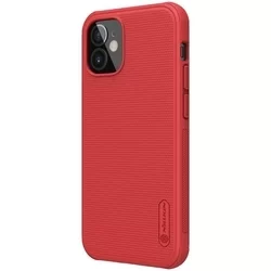 iPhone 12 mini Telefontok - Nillkin Super Frosted piros tok-1