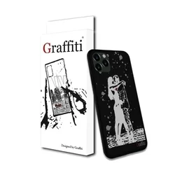 iPhone 11 Pro Max Telefontok - Graffiti No.186 mintás szilikon tok-6