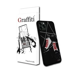 iPhone 11 Pro Max Telefontok - Graffiti No.187 mintás szilikon tok-6