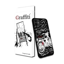 iPhone 12 mini Telefontok - Graffiti No.210 mintás szilikon tok-3