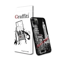 iPhone 12 Pro Telefontok - Graffiti No.200 mintás szilikon tok-3