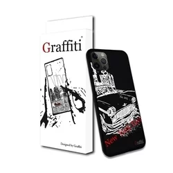 iPhone 12 Pro Telefontok - Graffiti No.205 mintás szilikon tok-3