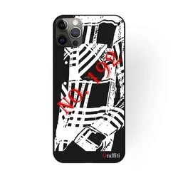 iPhone 12 Pro Max Telefontok - Graffiti No.192 mintás szilikon tok-1