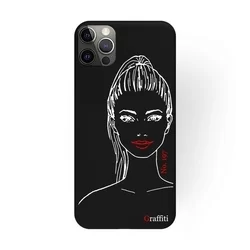 iPhone 12 Pro Max Telefontok - Graffiti No.197 mintás szilikon tok-1