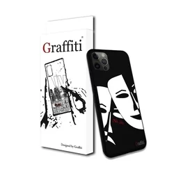 iPhone 12 Pro Max Telefontok - Graffiti No.211 mintás szilikon tok-3