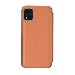 Telefontok LG K52 - Rose Gold Clear View Tok-2