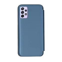 Samsung Galaxy A32 5G Telefontok - Kék Clear View Tok-3