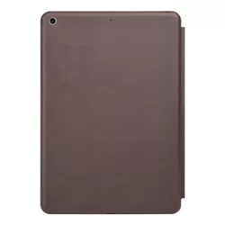 Tablettok iPad 2019 10.2 (iPad 7) Tablettok - sötétbarna smart case-2