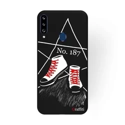 Samsung Galaxy A20s Telefontok - Graffiti No.187 mintás szilikon tok-1