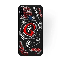 Samsung Galaxy A20s Telefontok - Graffiti No.193 mintás szilikon tok-1