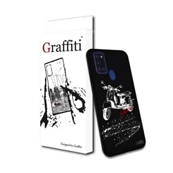 Samsung Galaxy A21s Telefontok - Graffiti No.184 mintás szilikon tok-2