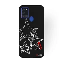 Samsung Galaxy A21s Telefontok - Graffiti No.196 mintás szilikon tok-1