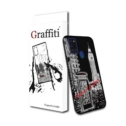 Samsung Galaxy A21s Telefontok - Graffiti No.200 mintás szilikon tok-1