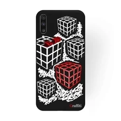 Samsung Galaxy A70 Telefontok - Graffiti No.191 mintás szilikon tok-1