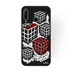 Huawei P30 Lite Telefontok - Graffiti No.191 mintás szilikon tok-1