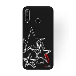 Huawei P30 Lite Telefontok - Graffiti No.196 mintás szilikon tok-1