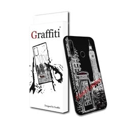 Huawei P30 Lite Telefontok - Graffiti No.200 mintás szilikon tok-2