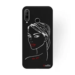 Huawei P30 Lite Telefontok - Graffiti No.207 mintás szilikon tok-1