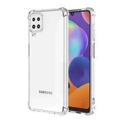 Samsung Galaxy A12 Telefontok - ütésálló átlátszó tok-2